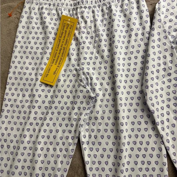 Roller Rabbit White and Blue Heart Pajama Set - Picture 5 of 5